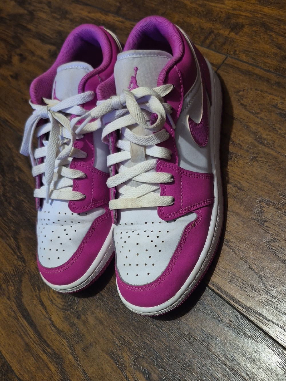 Nike Jordan Kids' Low-Top Sneakers - Pink/White